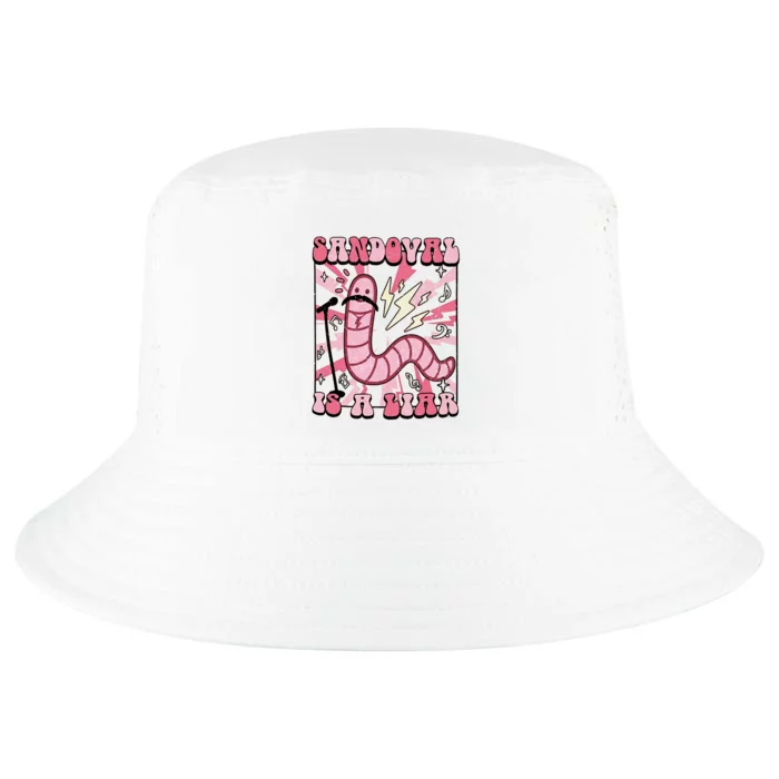 Funny Sandoval Is A Liar Tom Sandoval Cool Comfort Performance Bucket Hat