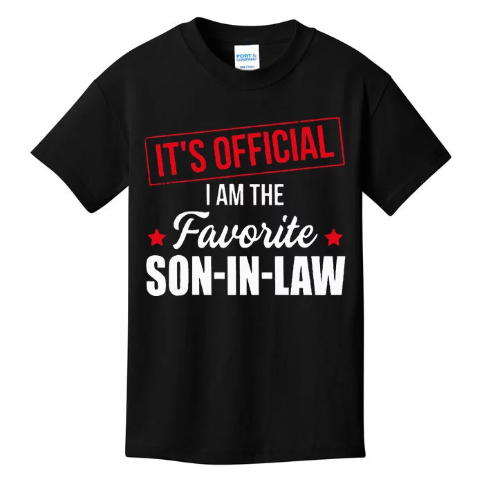 Favorite son in law from mother in law or father in law Kids T-Shirt