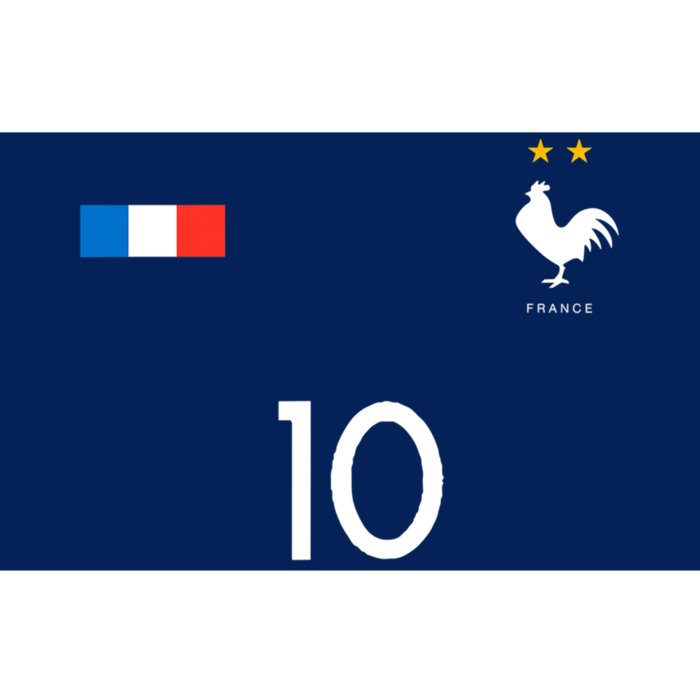 France Soccer Jersey France 10 Soccer Football Fan Bumper Sticker