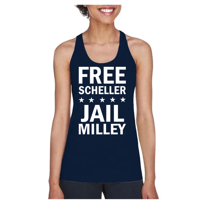 Free Scheller Jail Milley Women's Racerback Tank