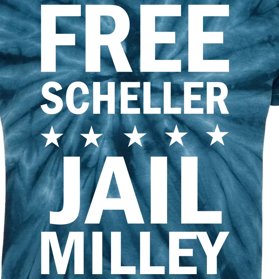 Free Scheller Jail Milley Kids Tie-Dye T-Shirt