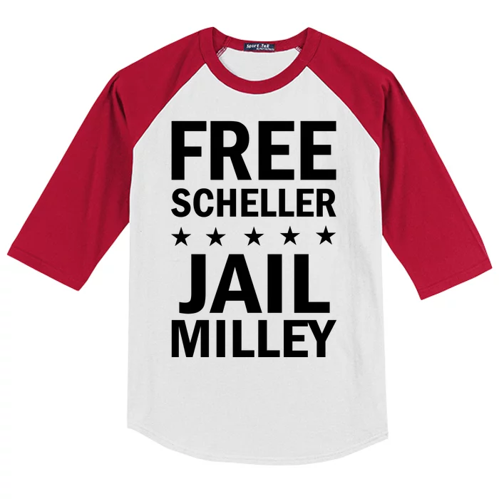 Free Scheller Jail Milley Kids Colorblock Raglan Jersey