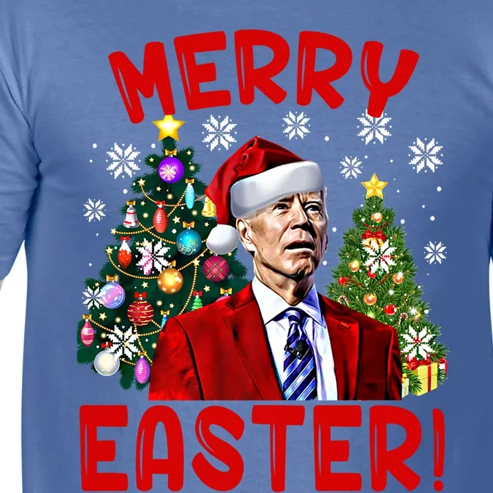 Funny Santa Joe Biden Happy Easter Ugly Christmas Confused Gift Comfort Colors T-Shirt