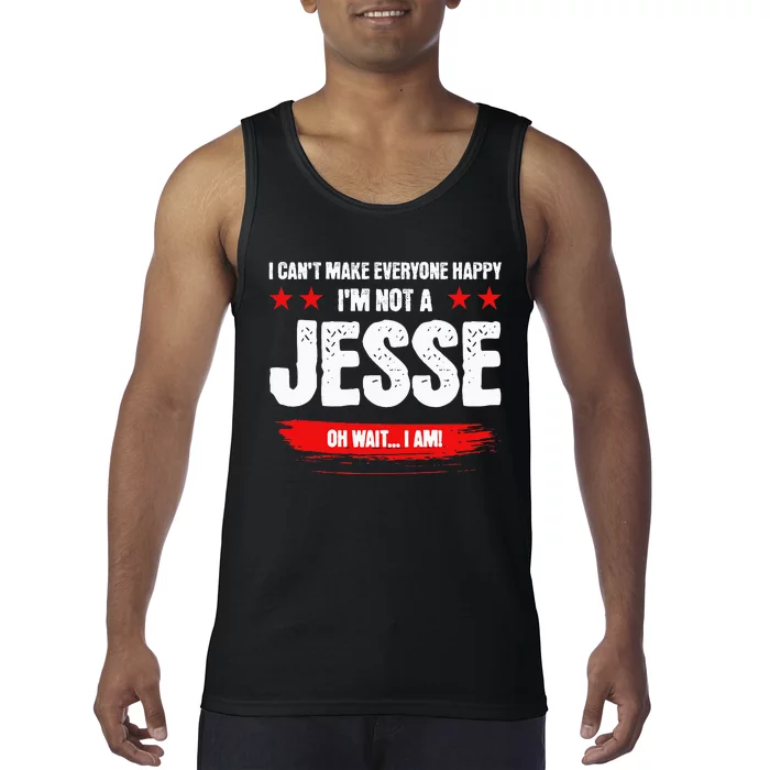 Funny Sarcastic Jesse Personalized Birthday Tank Top