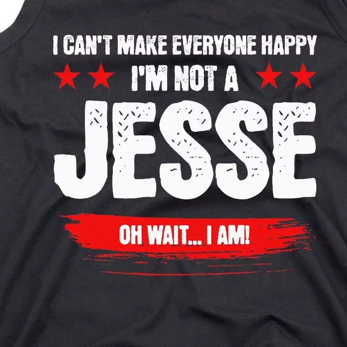 Funny Sarcastic Jesse Personalized Birthday Tank Top