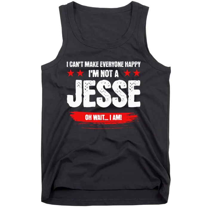 Funny Sarcastic Jesse Personalized Birthday Tank Top