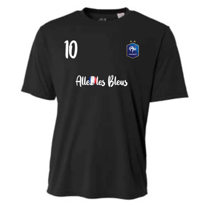 France Soccer Jersey France Football alles les bleus Cooling Performance Crew T-Shirt