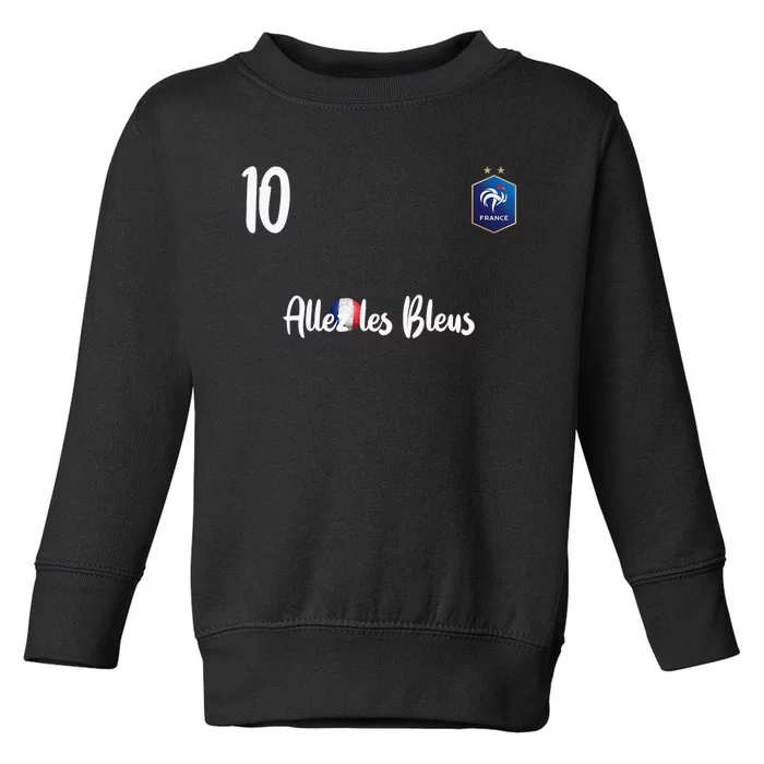 France Soccer Jersey France Football alles les bleus Toddler Sweatshirt