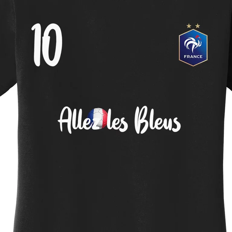 France Soccer Jersey France Football alles les bleus Women's T-Shirt