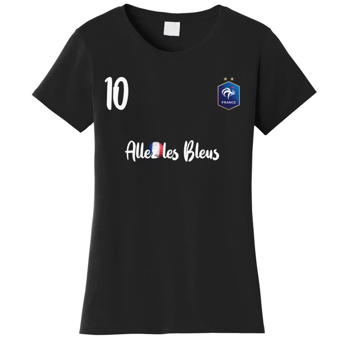 France Soccer Jersey France Football alles les bleus Women's T-Shirt