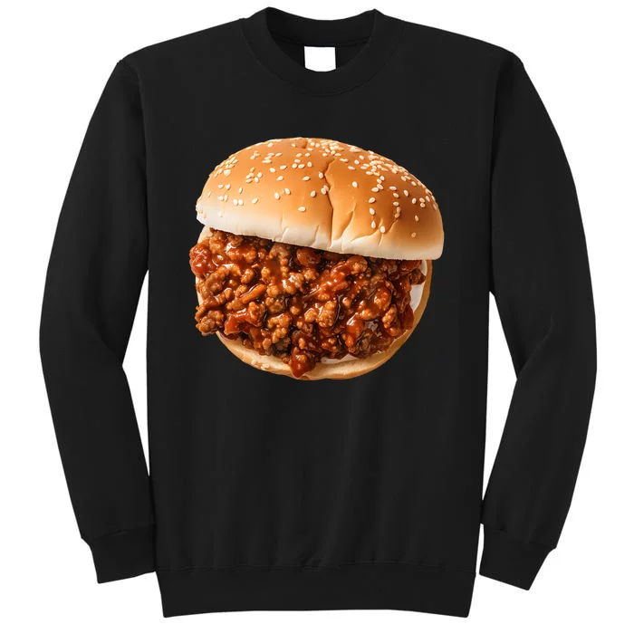 Funny Sloppy Joe Sandwich Lunchlady Food Halloween Costume Sweatshirt