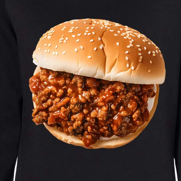 Funny Sloppy Joe Sandwich Lunchlady Food Halloween Costume Womens California Wash Sweatshirt