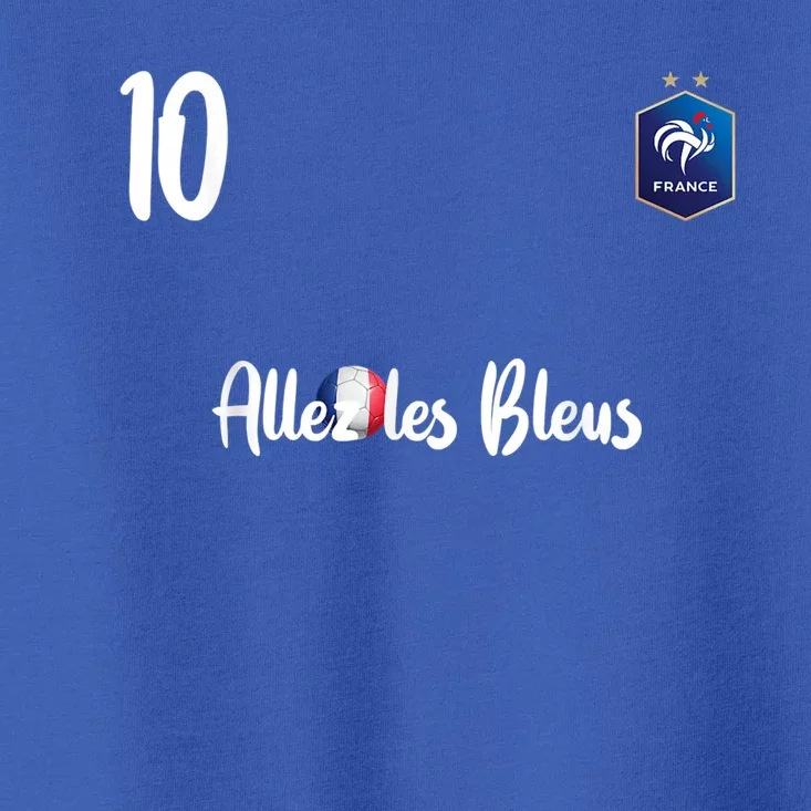 France Soccer Jersey France Football Alles Les Bleus Toddler T-Shirt