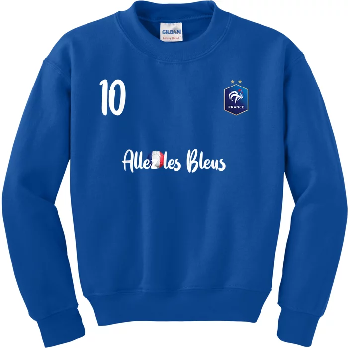 France Soccer Jersey France Football Alles Les Bleus Kids Sweatshirt