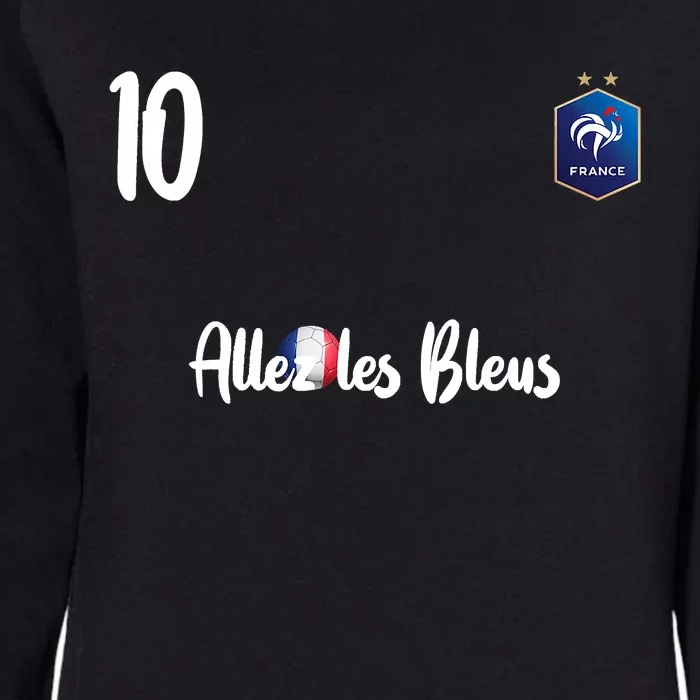 France Soccer Jersey France Football Alles Les Bleus Womens California Wash Sweatshirt