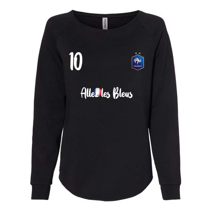 France Soccer Jersey France Football Alles Les Bleus Womens California Wash Sweatshirt