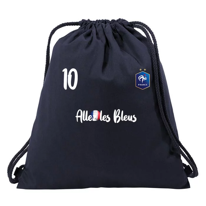 France Soccer Jersey France Football Alles Les Bleus Drawstring Bag