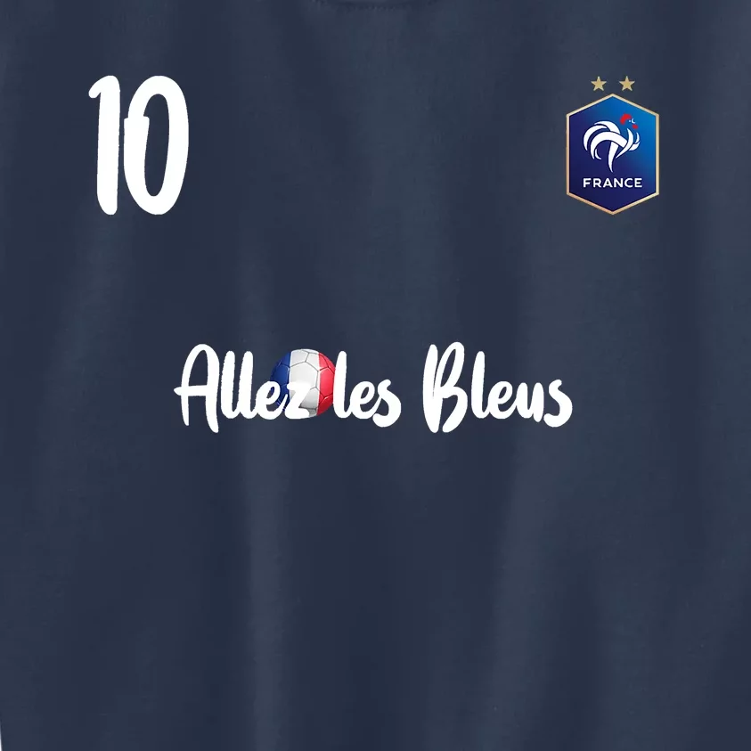 France Soccer Jersey France Football Alles Les Bleus Kids Sweatshirt