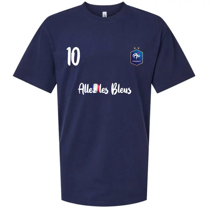 France Soccer Jersey France Football Alles Les Bleus Sueded Cloud Jersey T-Shirt