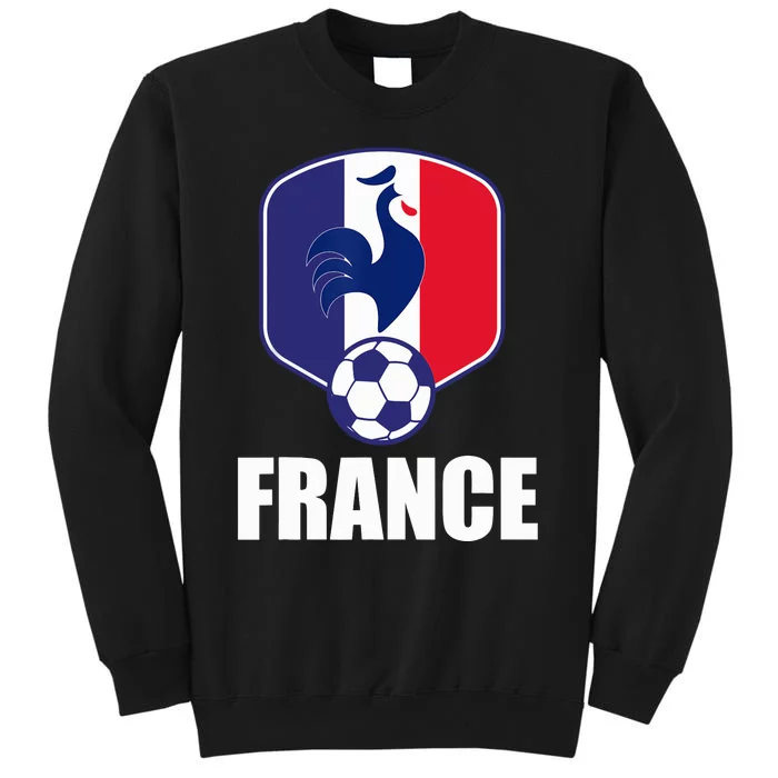 France Soccer Jersey Gift France Football Fans Tall Sweatshirt