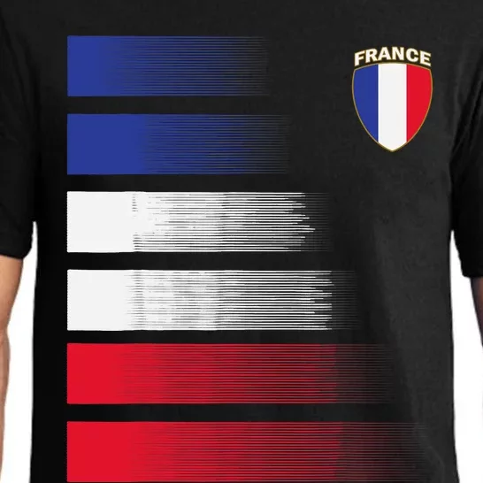 France Soccer Jersey France Football Fan Soccer Pajama Set