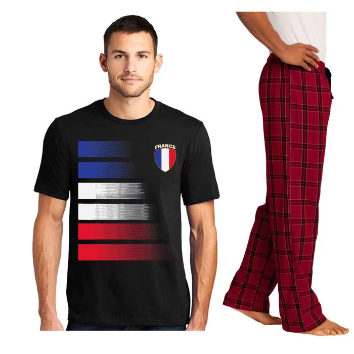 France Soccer Jersey France Football Fan Soccer Pajama Set