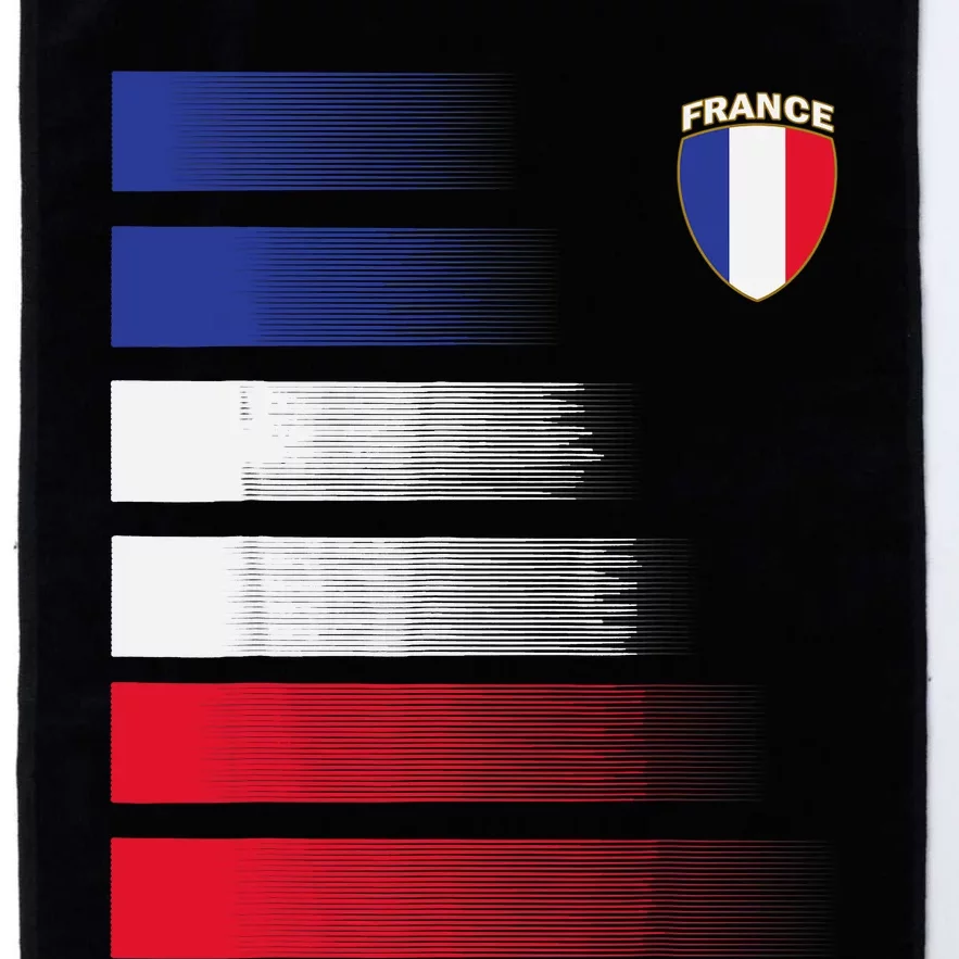 France Soccer Jersey France Football Fan Soccer Platinum Collection Golf Towel