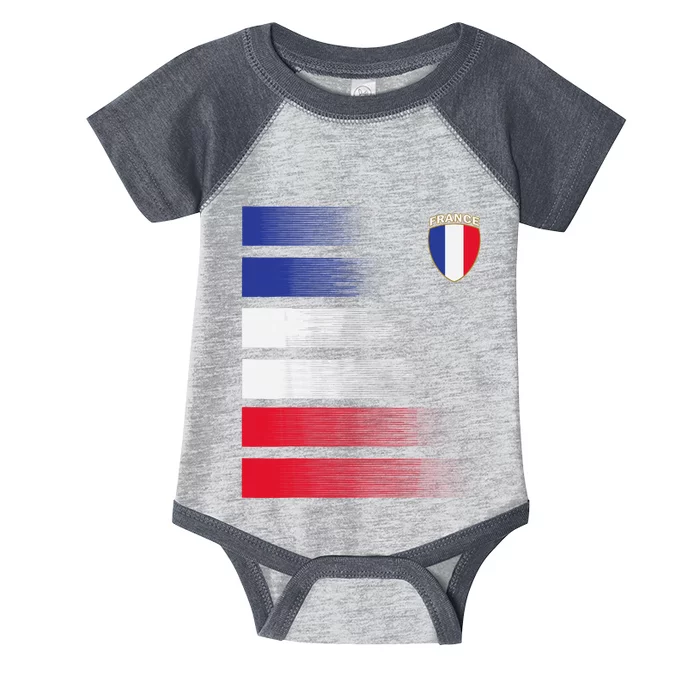 France Soccer Jersey France Football Fan Soccer Infant Baby Jersey Bodysuit