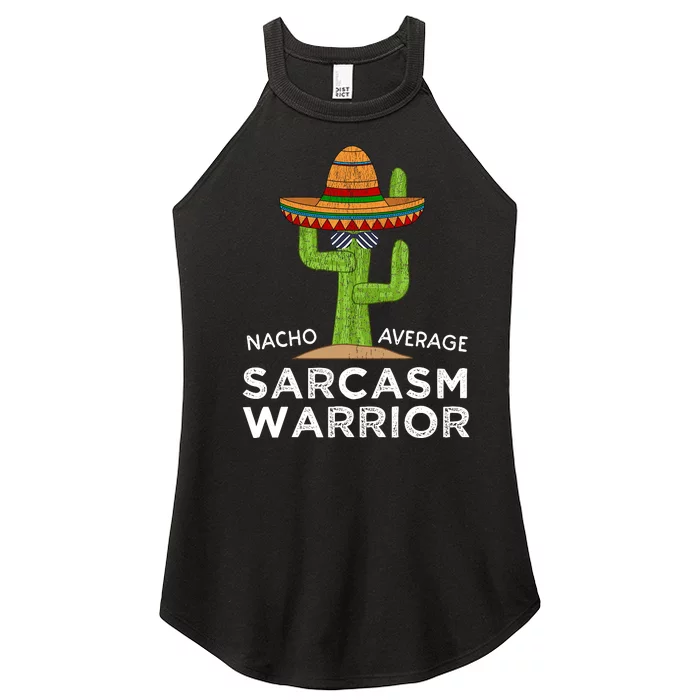 Funny Sarcastic Joke Humor | Fun Sarcasm Saying Women’s Perfect Tri Rocker Tank