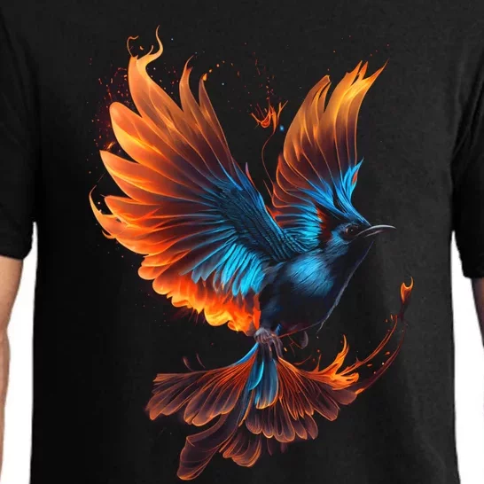 Fiery Stellar's Jay Graphic Tees Pajama Set