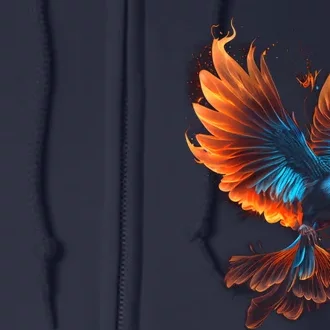 Fiery Stellar's Jay Graphic Tees Full Zip Hoodie