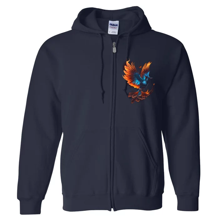 Fiery Stellar's Jay Graphic Tees Full Zip Hoodie