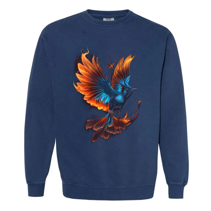 Fiery Stellar's Jay Graphic Tees Garment-Dyed Sweatshirt