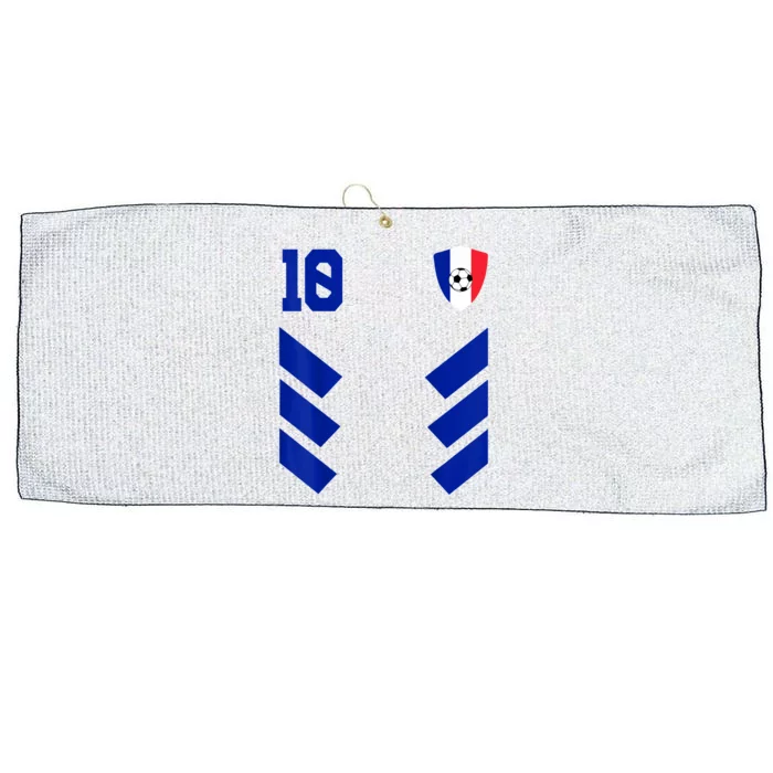 France Soccer Jersey France Football French Large Microfiber Waffle Golf Towel