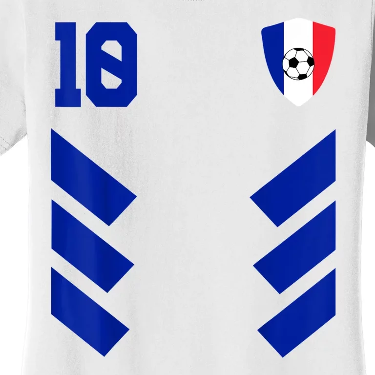 France Soccer Jersey France Football French Women's T-Shirt