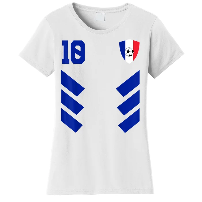 France Soccer Jersey France Football French Women's T-Shirt