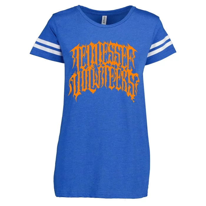 Fox Sports Knoxville Tennessee Volunteer Metal Enza Ladies Jersey Football T-Shirt