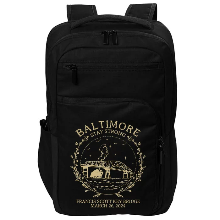 Francis Scott Key Bridge Collaps Impact Tech Backpack