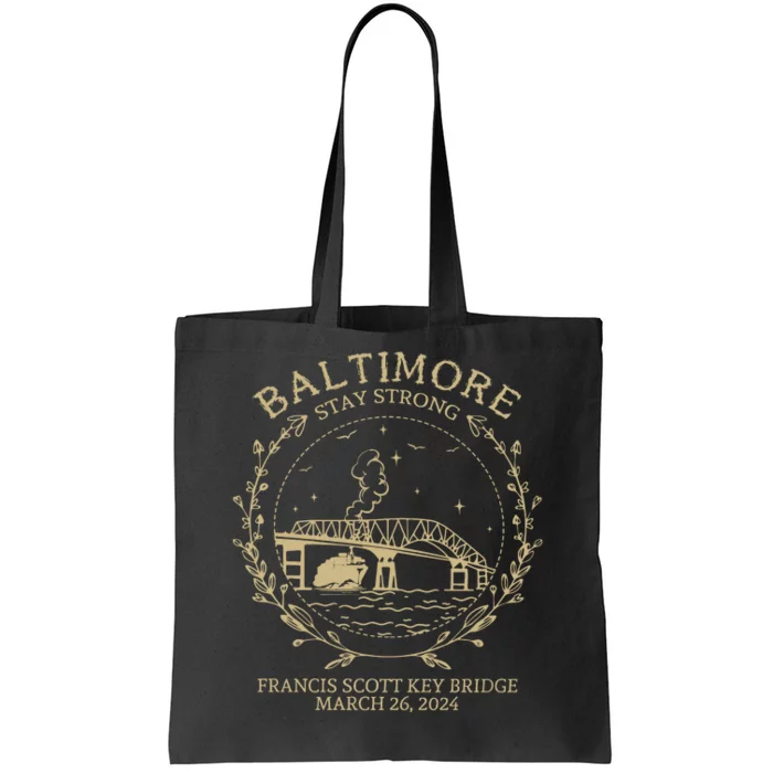 Francis Scott Key Bridge Collaps Tote Bag