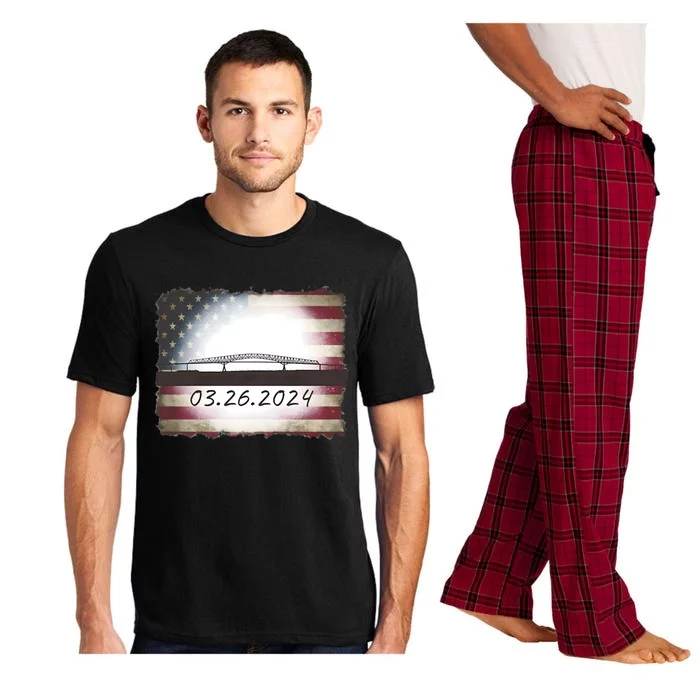 Francis Scott Key Bridge Collapse Baltimore Pajama Set