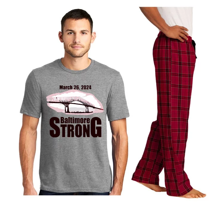 Francis Scott Key Bridge Strong Baltimore Bridge Strong Pajama Set