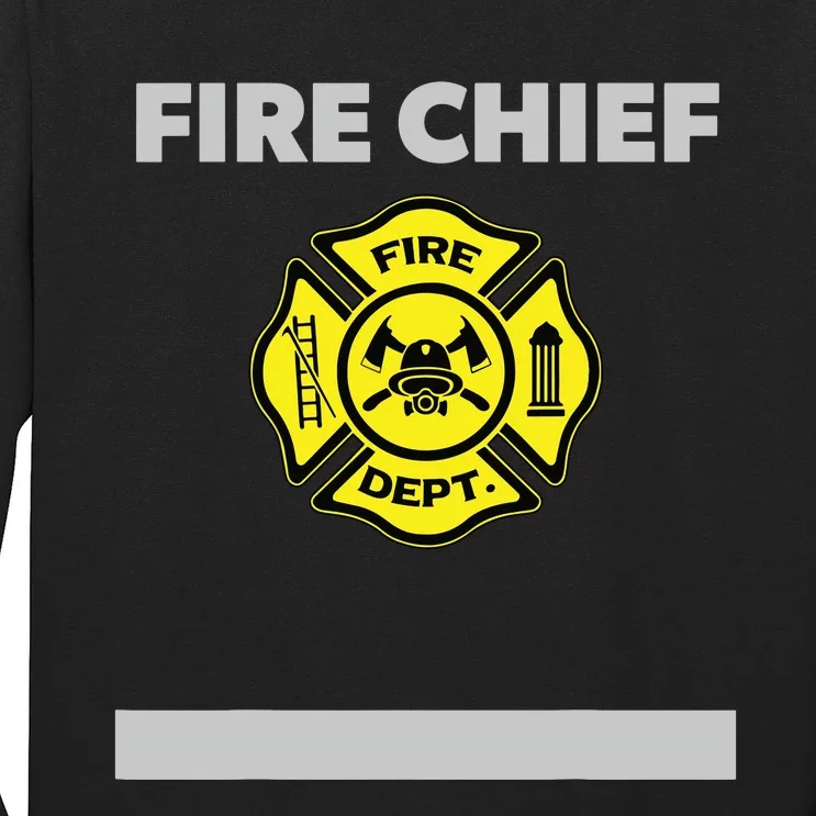 Firefighter Shirts Kids Firefighter Men Fire Chief Long Sleeve Shirt