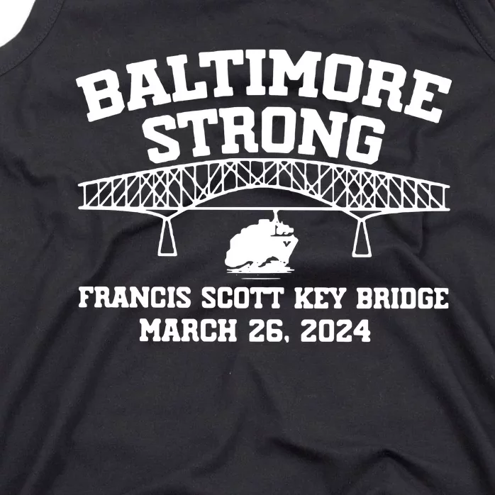 Francis Scott Key Bridge Collapse Tank Top