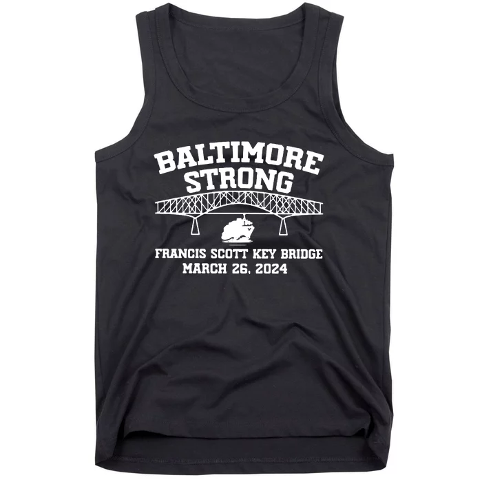 Francis Scott Key Bridge Collapse Tank Top