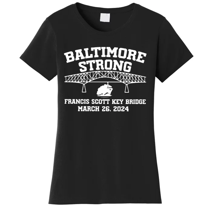 Francis Scott Key Bridge Collapse Women's T-Shirt