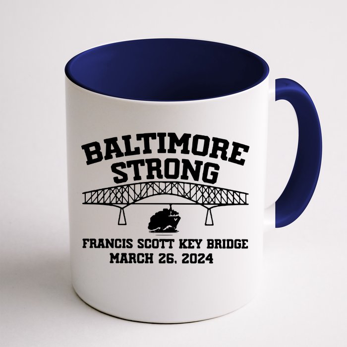 Francis Scott Key Bridge Collapse Front & Back Coffee Mug