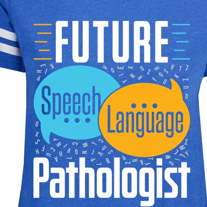 Future Speech Language Pathologist Slp Speech Therapist Great Gift Enza Ladies Jersey Football T-Shirt