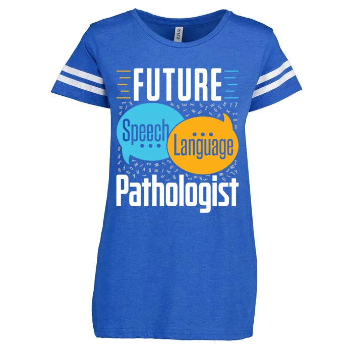 Future Speech Language Pathologist Slp Speech Therapist Great Gift Enza Ladies Jersey Football T-Shirt