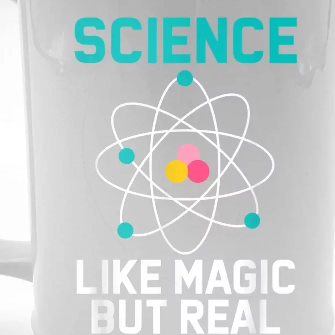 Funny Science Like Magic But Real Front & Back Beer Stein