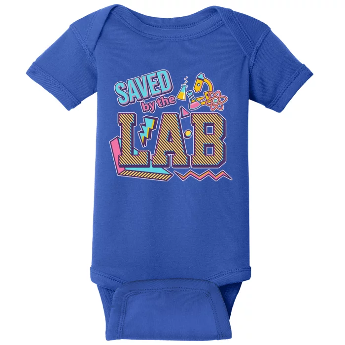 Funny School Lab Week Saved By The Lab Baby Bodysuit